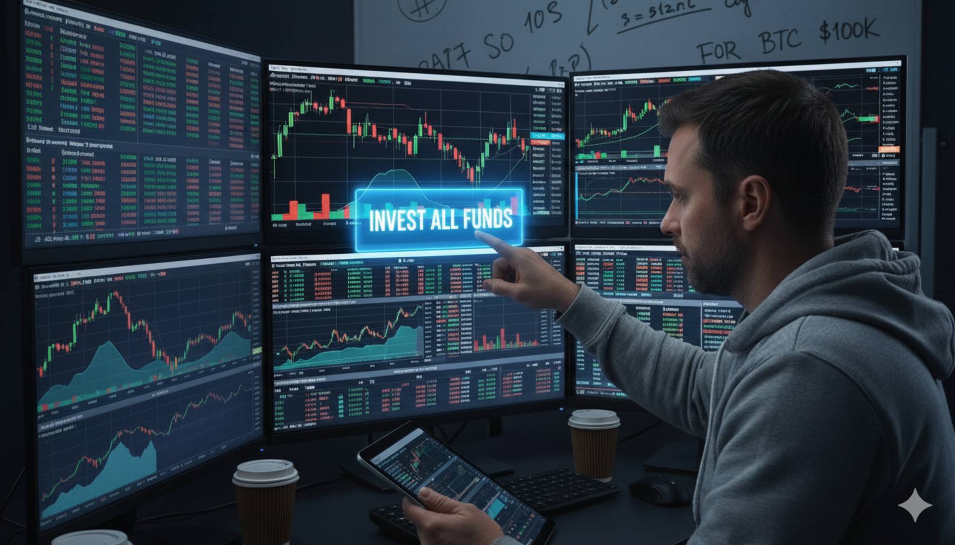 Fuja da grande tacada